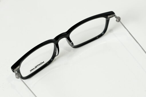 Gọng kính Montblanc Rectangula Black/Ruthenium Eyeglasses MB0052O 001 Gọng kính Montblanc 2
