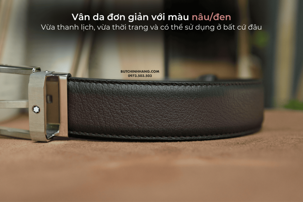 Unique color-changing belt - Montblanc Brown Rectangular Pin Buckle 123886 - unique color-changing belt montblanc brown rectangular pin buckle 123887