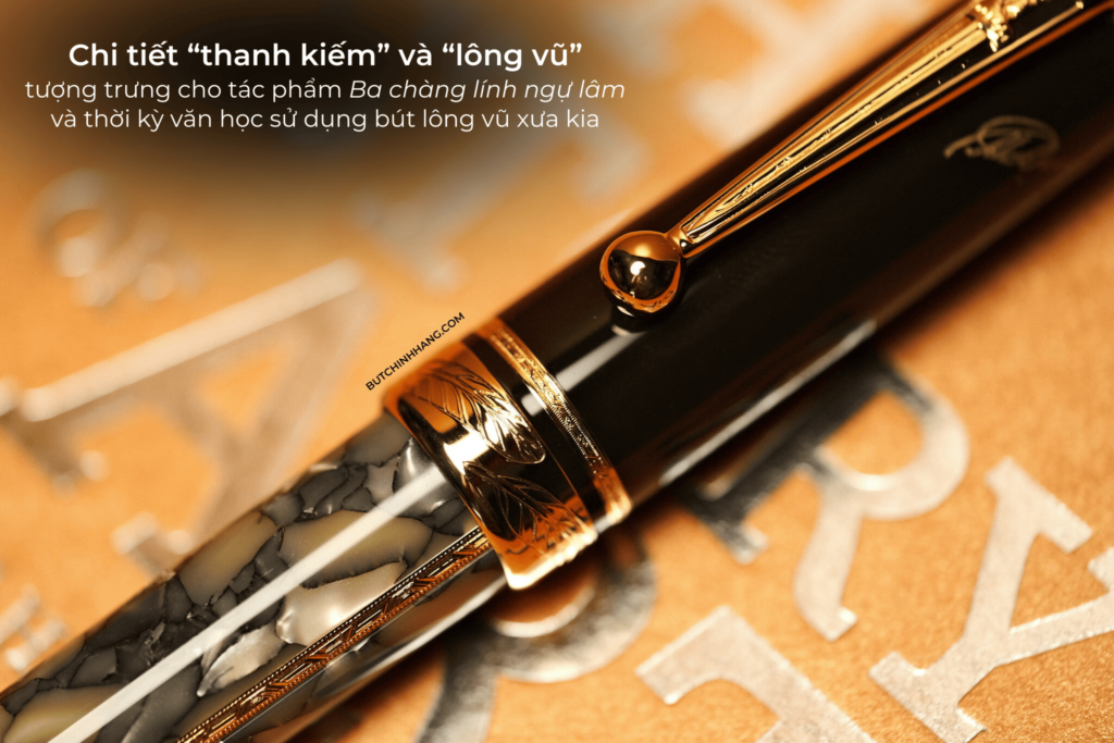 "Writer" pen series - Limited edition signature pen honoring the great writer Alexandre Dumas - "Writer" pen series - Limited edition signature pen honoring the great writer Alexandre Dumas 1