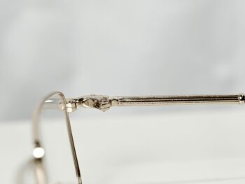 Gọng kính Montblanc Rectangula Gold Coated Eyeglasses MB0039O 002 - gong kinh montblanc rectangula gold coated eyeglasses mb0039o 4 scaled