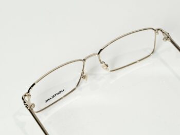 Gọng kính Montblanc Rectangula Gold Coated Eyeglasses MB0039O 002 - gong kinh montblanc rectangula gold coated eyeglasses mb0039o 5 scaled