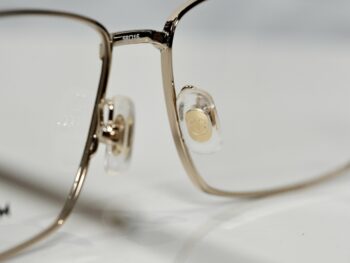 Gọng kính Montblanc Rectangula Gold Coated Eyeglasses MB0039O 002 - gong kinh montblanc rectangula gold coated eyeglasses mb0039o 6 scaled