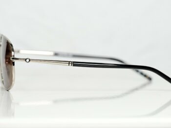 Kính mát Montblanc Men Gold/Brown Sunglasses MB0069S 001 - kinh mat montblanc men goldbrown sunglasses mb0069s 3 scaled
