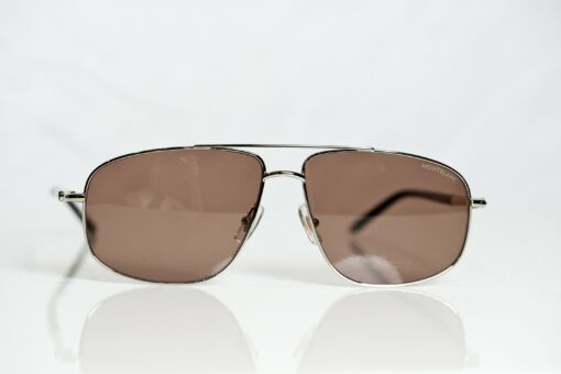 Kính mát Montblanc Men Gold/Brown Sunglasses MB0069S 001