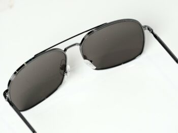 Kính mát Montblanc Men Ruthenium/ Black Sunglasses MB0046S 001 - kinh mat montblanc men ruthenium black sunglasses mb0046s 2 scaled