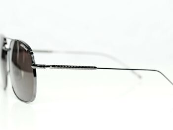 Kính mát Montblanc Men Ruthenium/ Black Sunglasses MB0046S 001 - kinh mat montblanc men ruthenium black sunglasses mb0046s 5 scaled