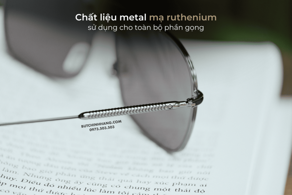The stylish black color of the Montblanc Men Ruthenium/Black sunglasses MB0046S 001 - the stylish black color of the montblanc men rutheniumblack sunglasses mb0046s 3