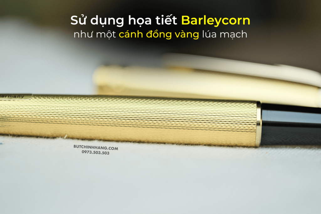 Một chiếc bút cực hiếm khó thấy trên thị trường - Montblanc Meisterstuck Solitaire Barley Corn Gold Plated 1444 - mot chiec but cuc hiem kho thay tren thi truong montblanc meisterstuck solitaire barley corn gold plated 1446