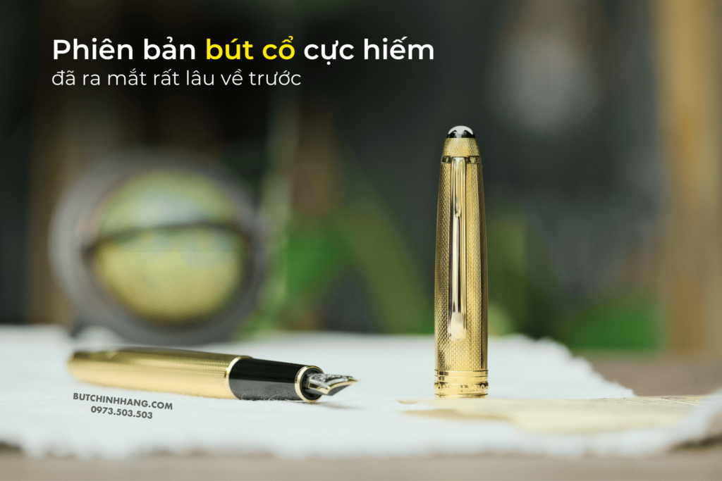 Một chiếc bút cực hiếm khó thấy trên thị trường - Montblanc Meisterstuck Solitaire Barley Corn Gold Plated 1444 - mot chiec but cuc hiem kho thay tren thi truong montblanc meisterstuck solitaire barley corn gold plated 1447