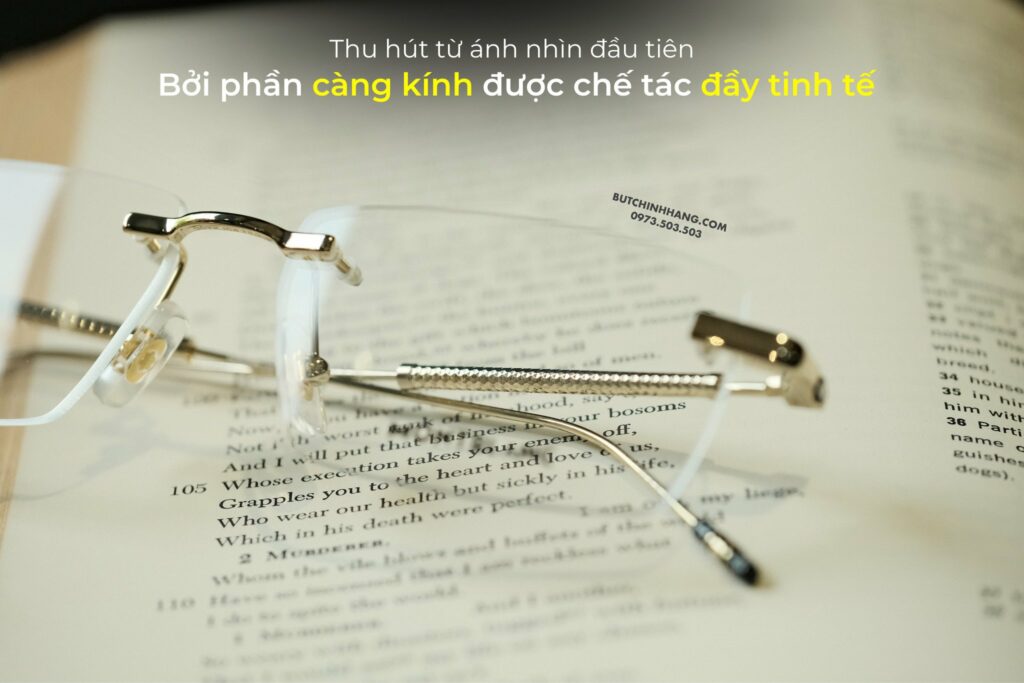 Một trong những chiếc gọng kính được đặt hàng nhiều nhất từ Montblanc - Montblanc Rimless Gold Plate MB0112O - mot trong nhung chiec gong kinh duoc dat hang nhieu nhat tu montblanc montblanc rimless gold plate mb0112o