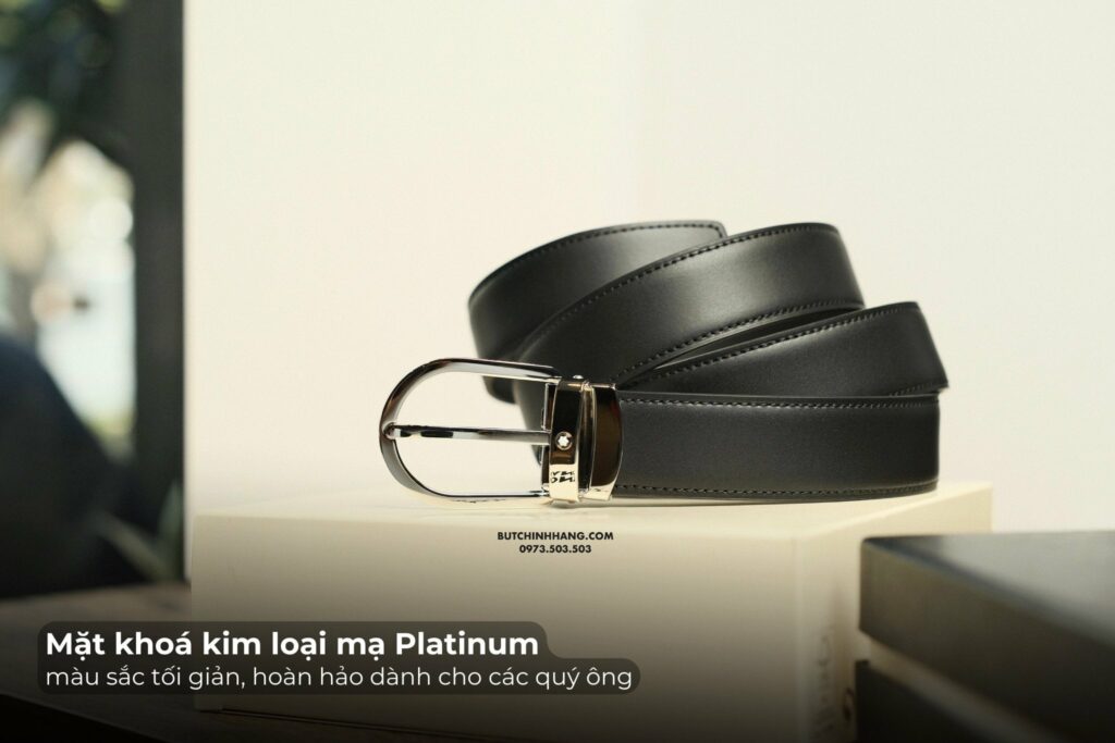 Chiếc thắt lưng truyền thống mà ai cũng yêu thích đến từ thương hiệu Montblanc - chiec that lung truyen thong ma ai cung yeu thich den tu thuong hieu montblanc
