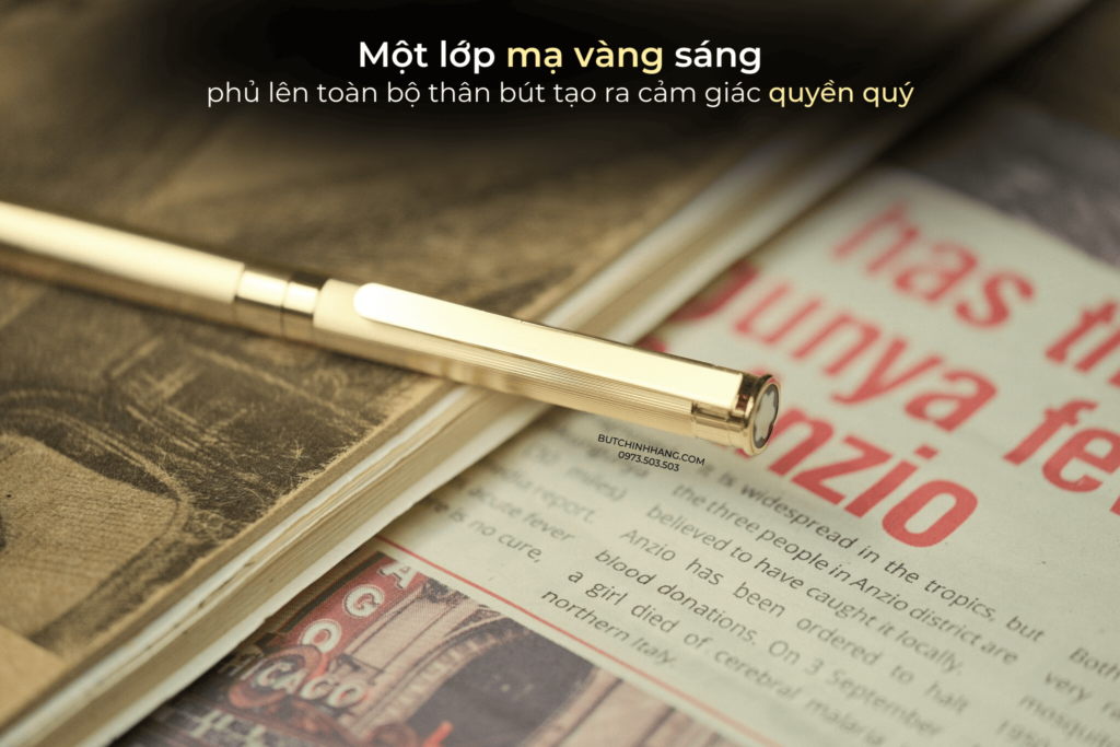 Một trong những thiết kế cổ điển hiếm thấy - Montblanc Noblesse Oblige Gold Plated - mot trong nhung thiet ke co dien hiem thay montblanc noblesse oblige gold plated 1