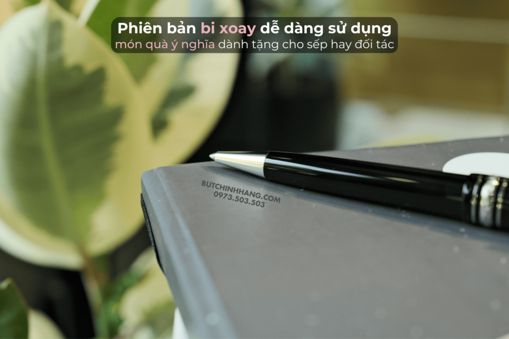 Phiên bản Midsize của dòng bút nổi tiếng nhất Montblanc - Meisterstuck Platinum-coated BallPoint Pen 114185 - phien ban midsize cua dong but noi tieng nhat montblanc meisterstuck platinum coated ballpoint pen 114185