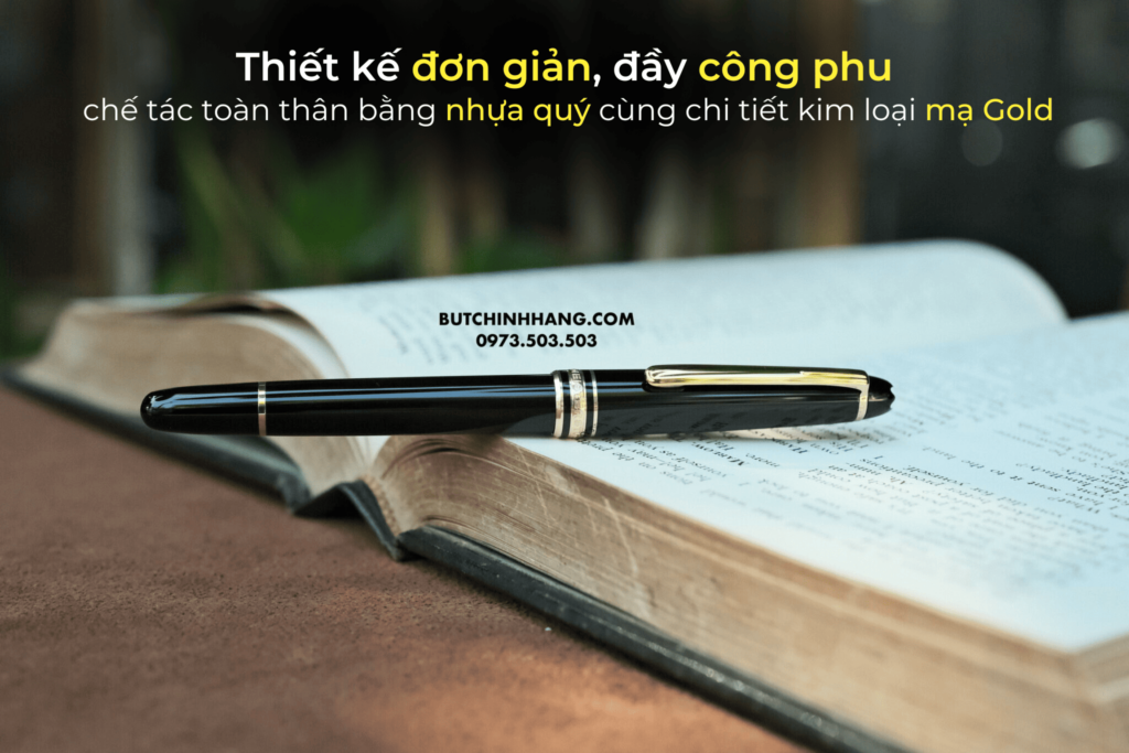 Thiết kế Meisterstuck 144 Classique vô cùng thành công của Montblanc  - thiet ke meisterstuck 144 classique vo cung thanh cong cua montblanc 1