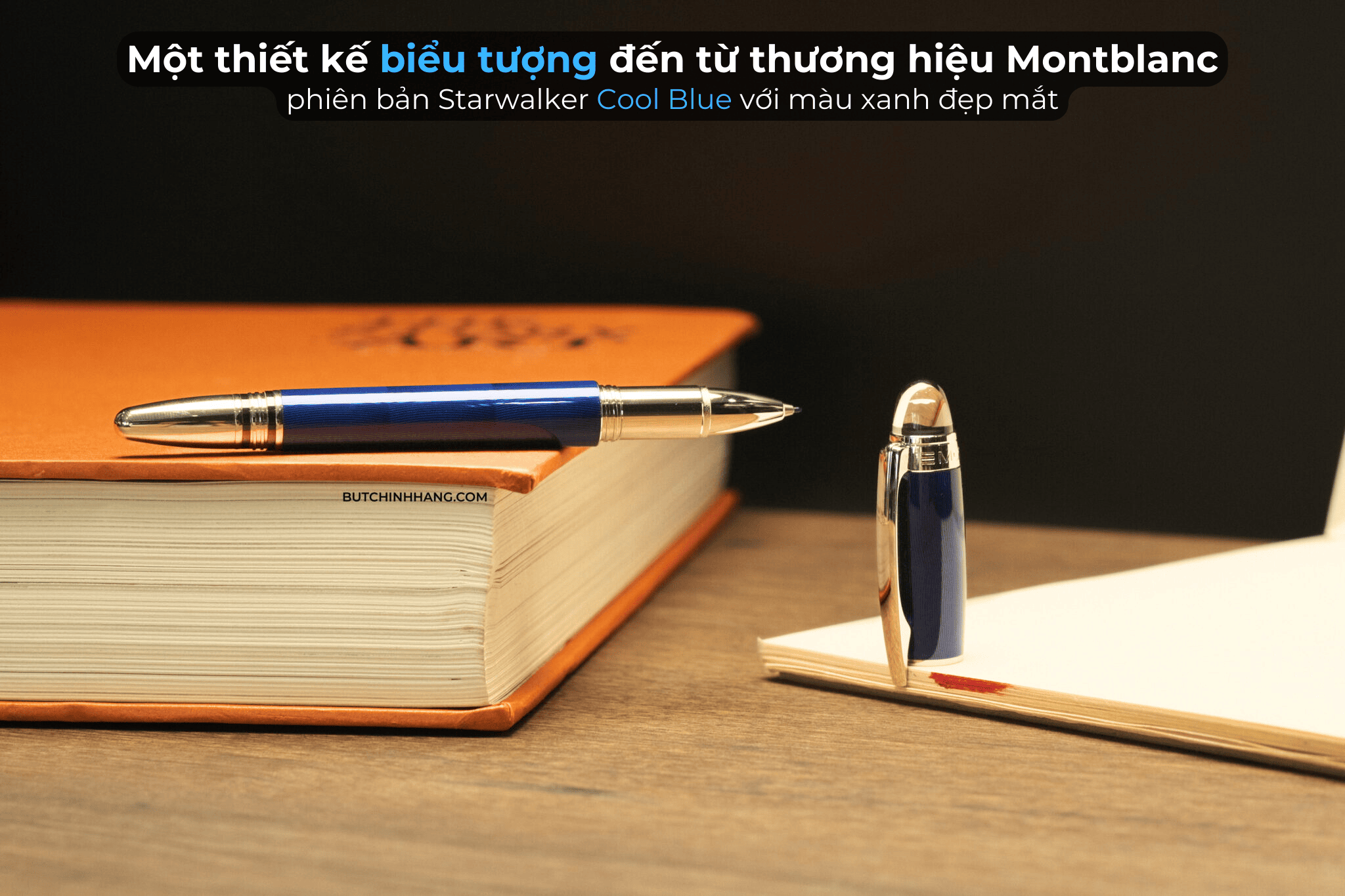 Mẫu bút Montblanc Cool Blue với màu xanh dành cho người mệnh Thuỷ » Bút ...