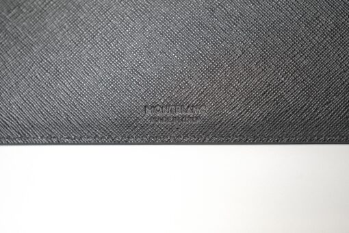Túi cầm tay Montblanc Sartorial Envelope Pouch with Pen Pocket Black Leather Goods 130314 Ví Montblanc 8