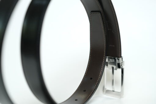 Thắt lưng Montblanc Black/brown reversible cut-to-size business belt 116579 – 3cm Thắt lưng Montblanc Mới Nguyên Hộp 6