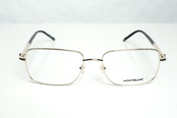 Gọng kính Montblanc Rectangular Gold Eyeglasses MB0072O 003 Gọng kính Montblanc