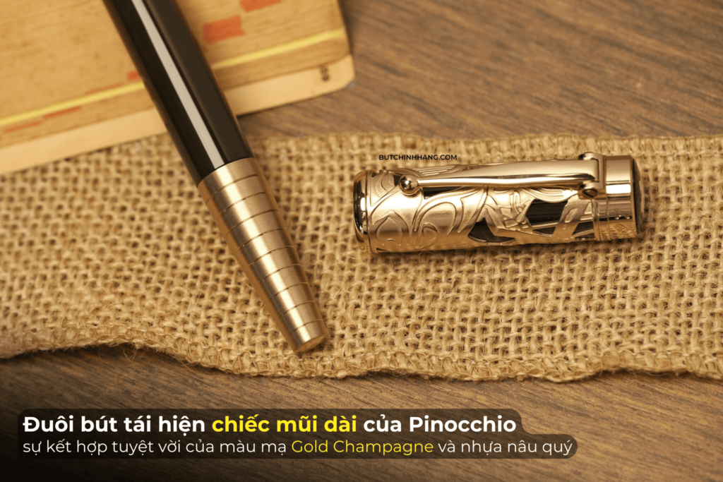 Chiếc bút dành riêng cho nhà văn Carlo Collodi - Phiên bản Giới hạn chỉ 8400 chiếc trên toàn thế giới - chiec but danh rieng cho nha van carlo collodi phien ban gioi han chi 8400 chiec tren toan the gioi