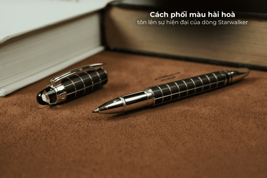 Chiếc bút sử dụng chất liệu cao su mới lạ - Montblanc Starwalker Metal & Rubber 08856 - chiec but su dung chat lieu cao su moi la montblanc starwalker metal amp rubber 8857
