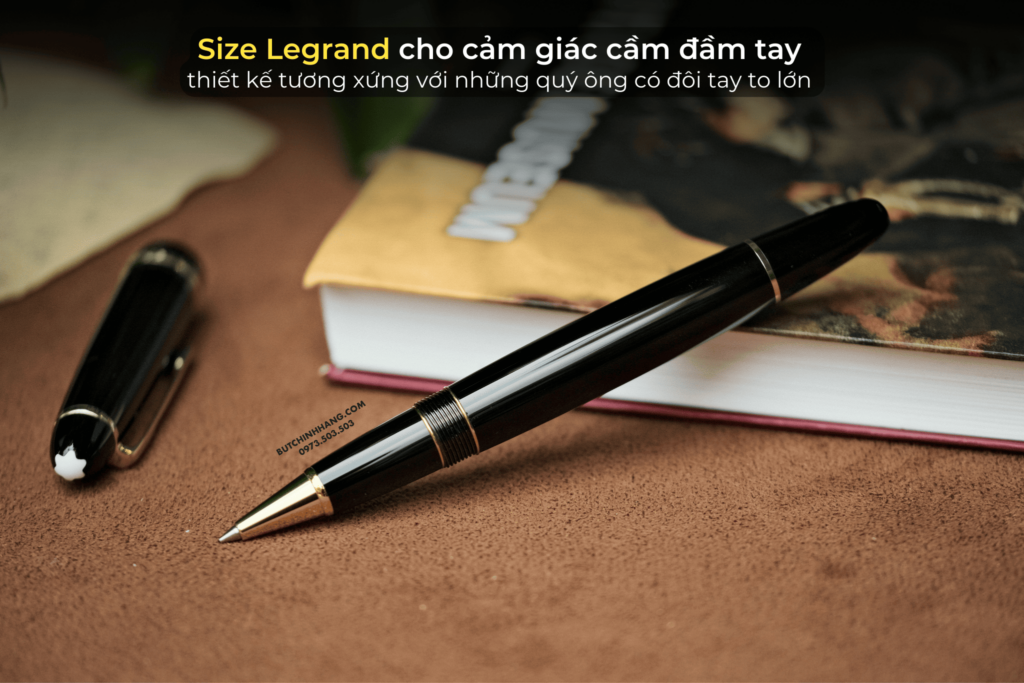 Chiếc bút to lớn nhất của dòng Meisterstuck - Phiên bản bi nước Montblanc Meisterstuck Legrand 11402 - chiec but to lon nhat cua dong meisterstuck phien ban bi nuoc montblanc meisterstuck legrand 11403
