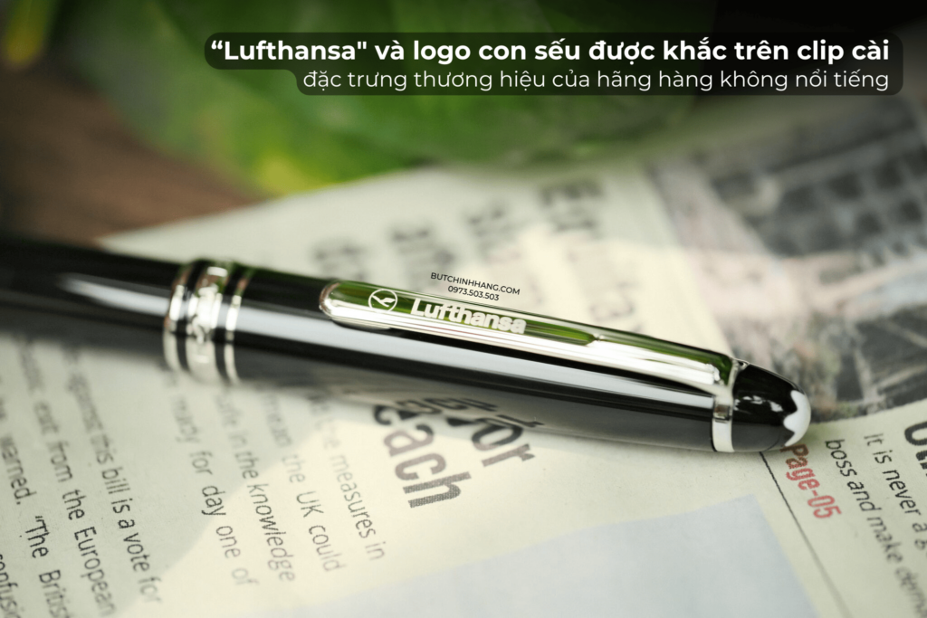 Đặt theo đơn hàng của hãng hàng không Deutsche Lufthansa AG – Chiếc bút Montblanc Meisterstuck Classique Lufthansa Platinum Coated 119650. - dat theo don hang cua hang hang khong deutsche lufthansa ag chiec but montblanc meisterstuck classique lufthansa platinum coated 119651