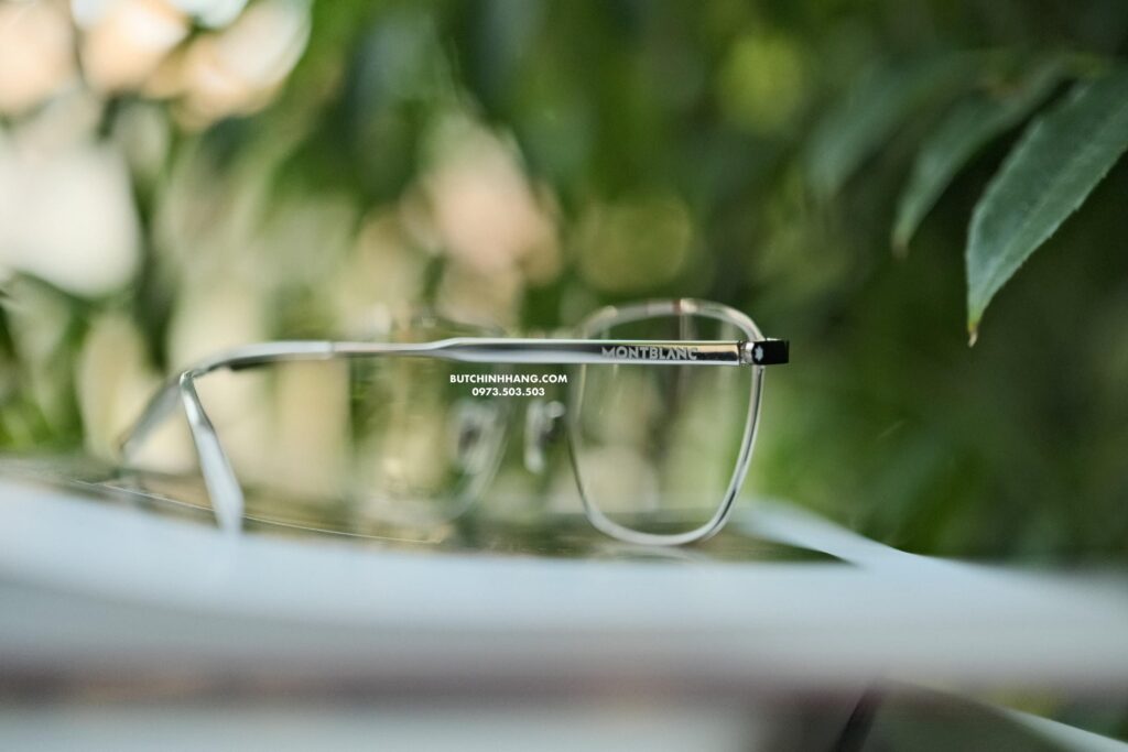 Gọng kính Montblanc Rectangular Eyeglasses MB0181O 002 - gong kinh montblanc rectangular eyeglasses mb0181o 002