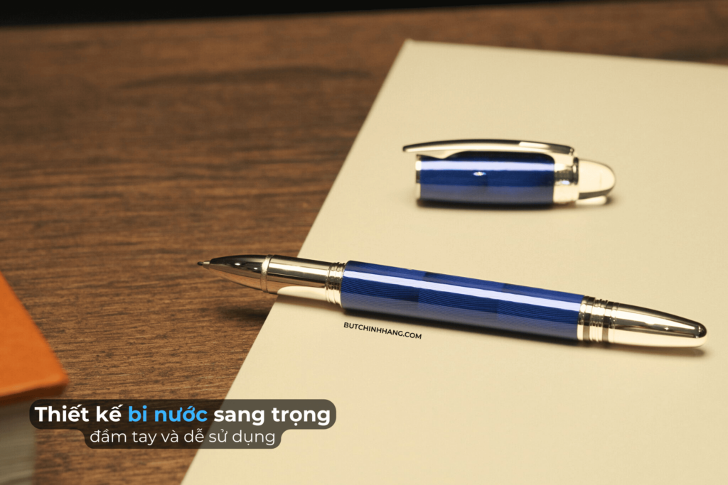 Mẫu bút Montblanc Cool Blue với màu xanh dành cho người mệnh Thuỷ - mau but montblanc cool blue voi mau xanh danh cho nguoi menh thuy 1