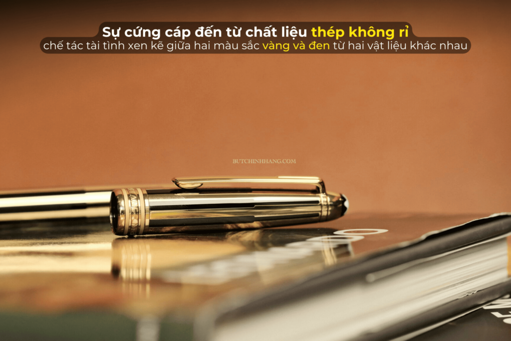Màu mạ vàng 20K cao cấp, lôi cuốn trên mẫu bút Gold & Black - mau ma vang 20k cao cap loi cuon tren mau but gold amp black 1