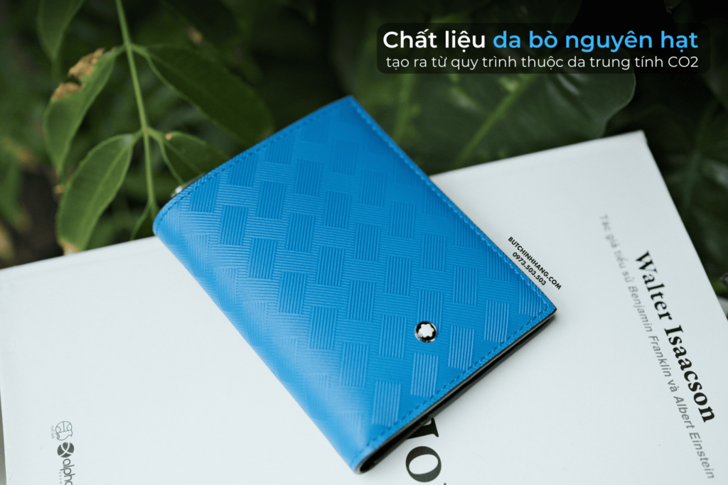 Màu xanh Atlantic của chiếc ví Montblanc Extreme 3.0 Compact Wallet 130233 - mau xanh atlantic cua chiec vi montblanc extreme 3.0 compact wallet 130235