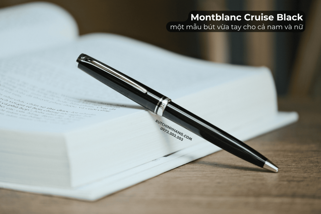 Montblanc Cruise Black - Chiếc bút nhỏ gọn phù hợp cho cả nam và nữ - montblanc cruise black chiec but nho gon phu hop cho ca nam va nu