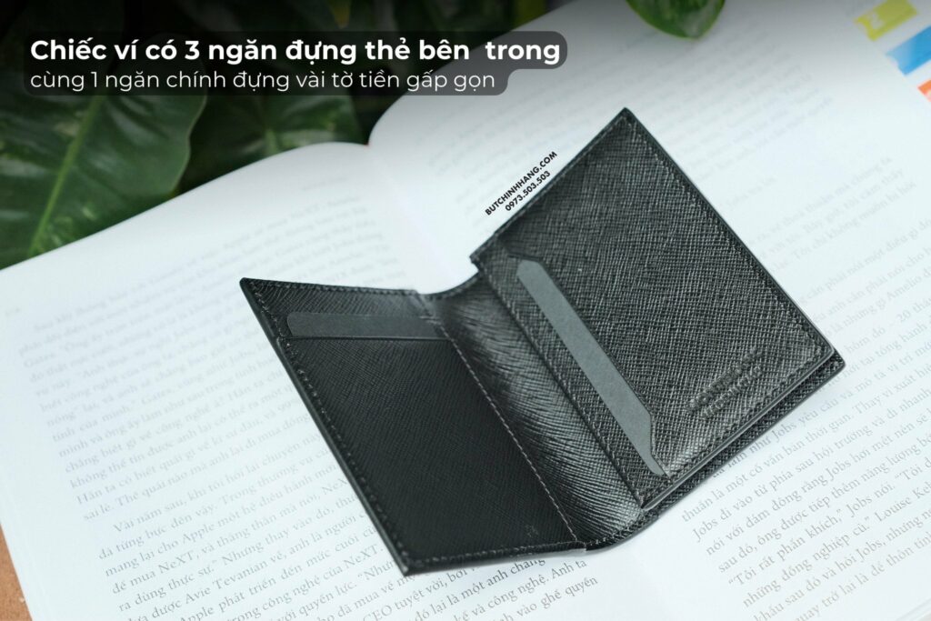 Nhỏ gọn và tiện dụng - Mẫu ví Montblanc Sartorial Card Holder 4cc Black 130322 - nho gon va tien dung mau vi montblanc sartorial card holder 4cc black 130322