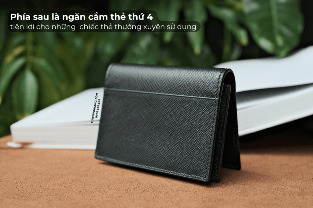 Nhỏ gọn và tiện dụng - Mẫu ví Montblanc Sartorial Card Holder 4cc Black 130322 - nho gon va tien dung mau vi montblanc sartorial card holder 4cc black 130322