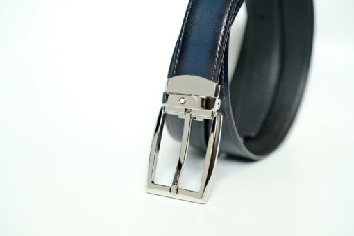 Thắt lưng Montblanc Men's Reversible Cut-to-Size Business Belt 123899  - 3cm - Image 3