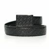 Thắt lưng Montblanc Plate Buckle with M Pattern Stainless Steel Black PVD Finish Embossed Leather Goods 129450 - 3cm - that lung montblanc plate buckle with m pattern stainless steel black pvd finish embossed leather goods 129450 3cm 5