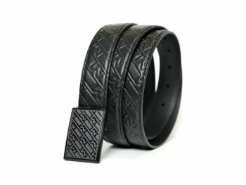 Thắt lưng Montblanc Plate Buckle with M Pattern Stainless Steel Black PVD Finish Embossed Leather Goods 129450 - 3cm - that lung montblanc plate buckle with m pattern stainless steel black pvd finish embossed leather goods 129450 3cm 7 scaled