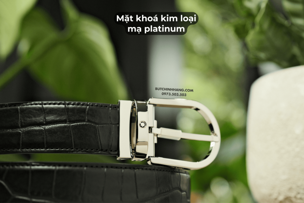 Montblanc Printed Black/Plain Black 130016 belt, impressive crocodile embossed belt model - that lung montblanc printed blackplain black 130016 impressive crocodile embossed belt model 3