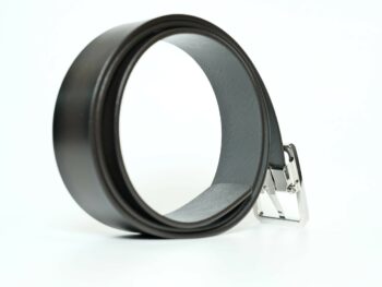 Thắt lưng Montblanc Rectangular Frame Pin Buckle Shiny Palladium Reversible Brown Sfumato&Grey Saffiano Leather Belt 131163 - 3,5cm - that lung montblanc rectangular frame pin buckle shiny palladium reversible brown sfumatoampgrey saffiano leather belt 131163 35cm 6 scaled