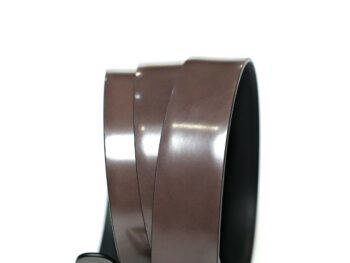 Thắt lưng Montblanc Rounded Square Vintage Pin Buckle Brown Brushed Leather Belt 129452 - 3cm - that lung montblanc rounded square vintage pin buckle brown brushed leather belt 129452 3cm 3 scaled