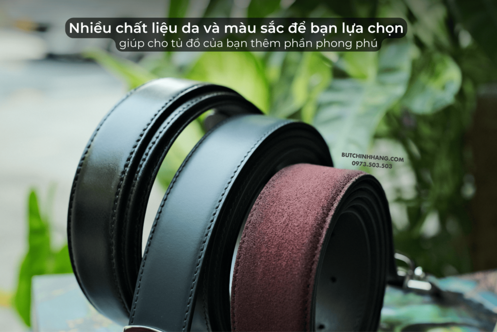 Thắt lưng Montblanc với đa dạng màu sắc và chất liệu da - that lung montblanc voi da dang mau sac va chat lieu da