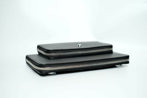 Túi clutch Montblanc Sartorial Mini Bag Forged Iron 130307 - Hình ảnh 5