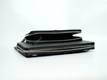 Túi clutch Montblanc Sartorial Mini Bag Forged Iron 130307 - Ảnh 4