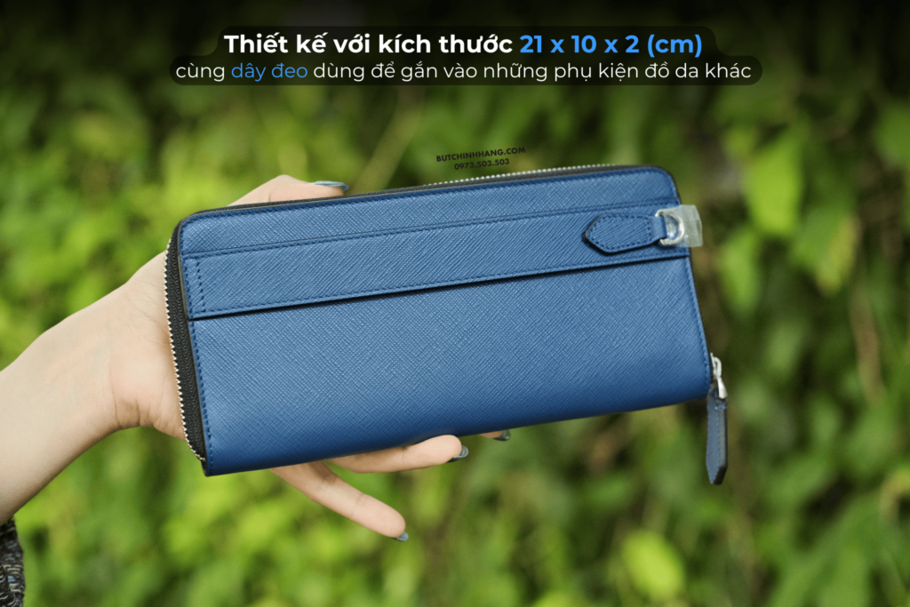 Montblanc Sartorial Phone Pouch BIue 130819 - Convenient and fashionable - montblanc sartorial phone pouch biue 130819 convenient and fashionable
