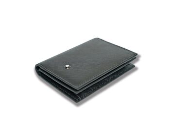 Ví Montblanc Sartorial Card Holder 4cc Black 130322 - vi montblanc sartorial card holder 4cc black 130325 scaled