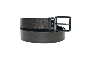Thắt lưng Montblanc Roll Pin Buckle PVD Black Reversible Brown Grainy&Black Plain Leather Belt 131187 – 3,5cm Thắt lưng Montblanc Mới Nguyên Hộp
