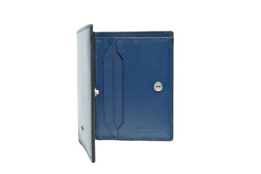 Ví Montblanc Meisterstuck Compact Wallet 6cc Ink Blue 131695 Ví Montblanc Mới Nguyên Hộp 5