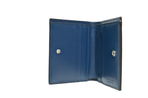 Ví Montblanc Meisterstuck Compact Wallet 6cc Ink Blue 131695 Ví Montblanc Mới Nguyên Hộp 4