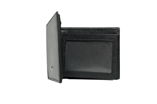 Ví Montblanc Sartorial Wallet 6cc 2 View Pockets Black 130318 Ví Montblanc Mới Nguyên Hộp 3