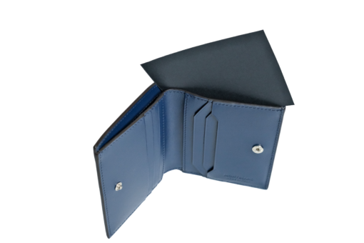 Ví Montblanc Meisterstuck Compact Wallet 6cc Ink Blue 131695 Ví Montblanc Mới Nguyên Hộp 6