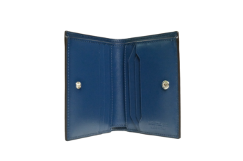 Ví Montblanc Meisterstuck Compact Wallet 6cc Ink Blue 131695 Ví Montblanc Mới Nguyên Hộp 2